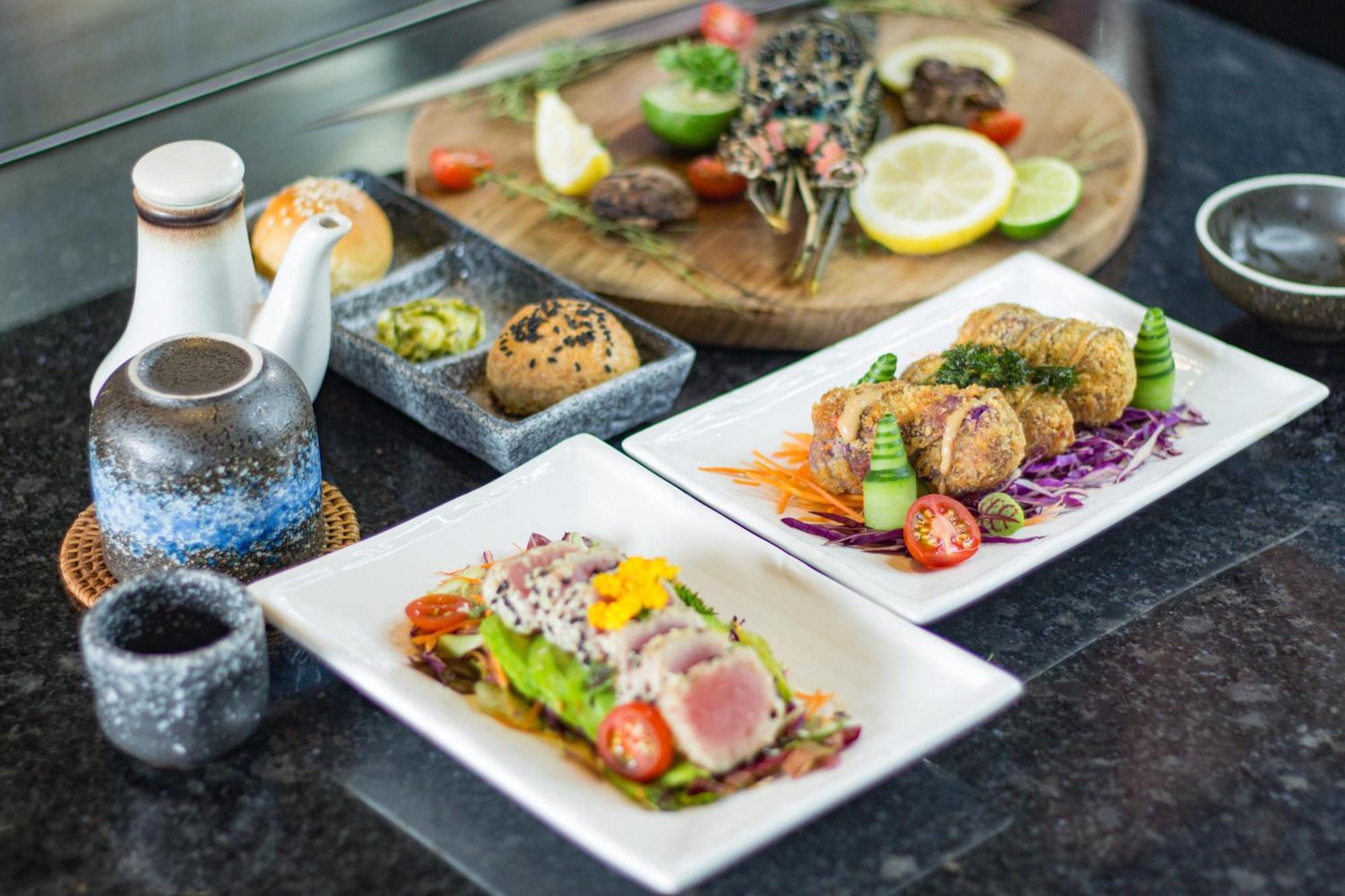 Kastara Resort Ubud  Ngoại thất bức ảnh A selection of tapas